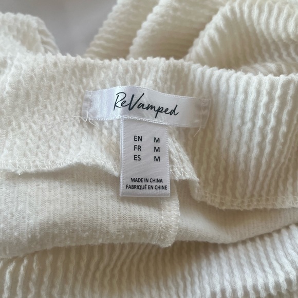 White Slouchy Dress - Picture 3 of 3